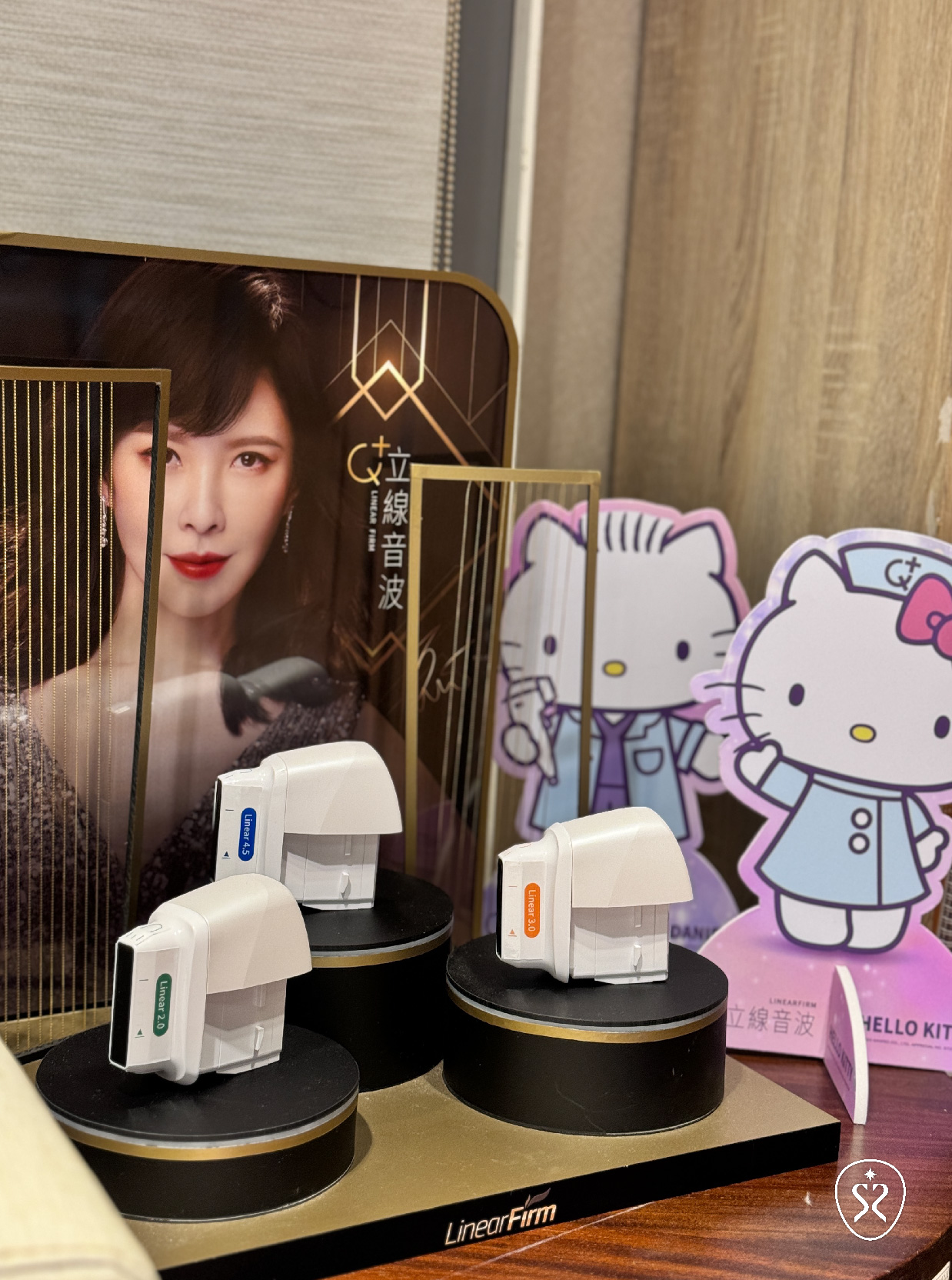台中星和診所-陳嬿安醫師溫柔細心施打Q+立線音波1000條